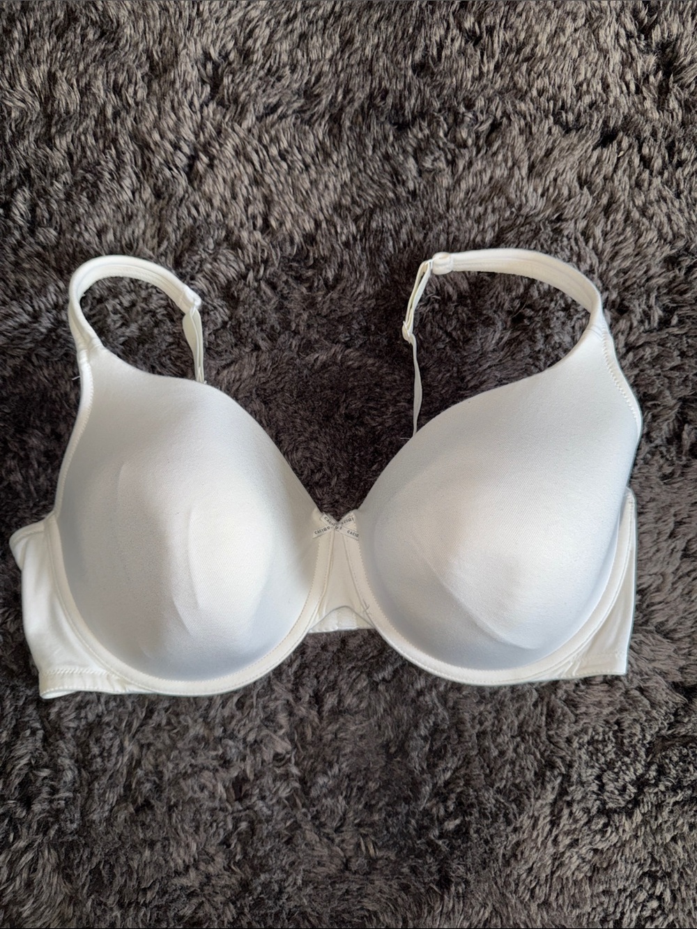Cacique White Smooth Molded T-Shirt Bra